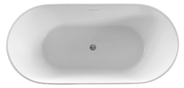 Aqualine Aqualine, TURIA szabadon álló kád 170x80cm, fehér, E2780