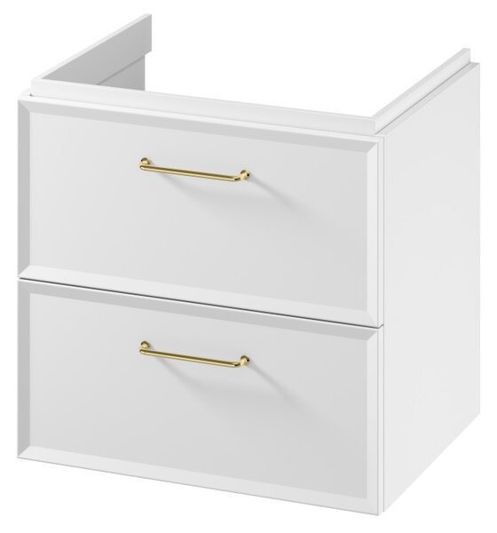 Cersanit Mille, mosdószekrény 594x446x551 mm, fehér matt, S1021-001