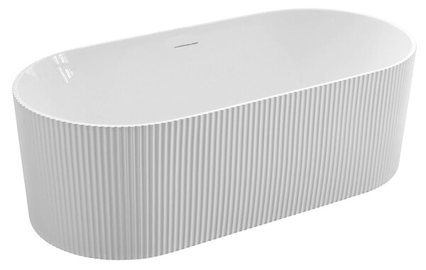 Aqualine Aqualine, TURIA szabadon álló kád 170x80cm, fehér, E2780