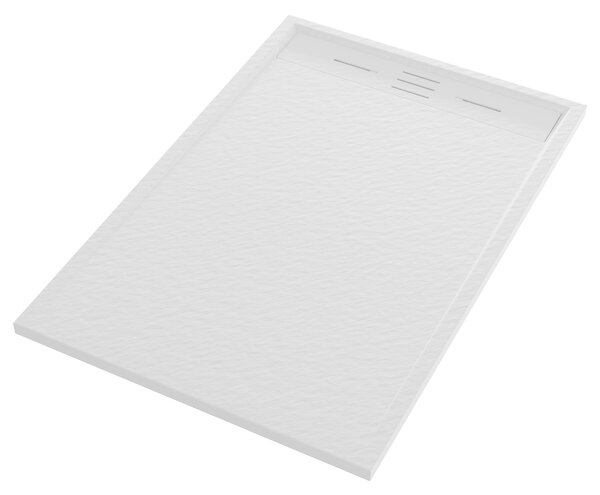 Gamma Erga Almac, SMC zuhanytálca 120 x 80 x 3 cm, fehér, ERG-GMA-AL-80120WH