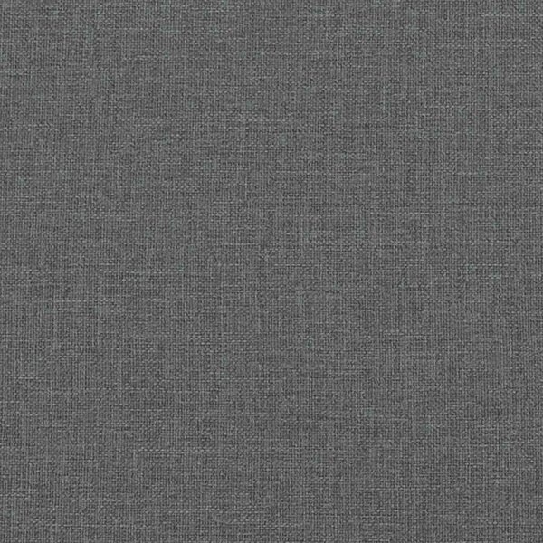VidaXL Ottomán ágy matraccal sötét szürke 140x200 cm szövet