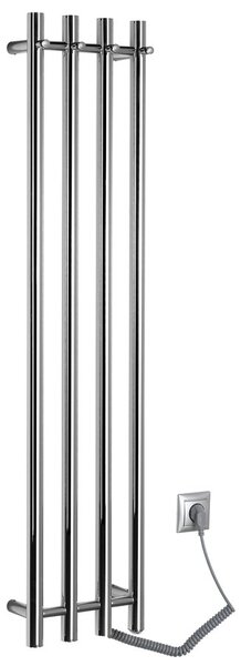Sapho Sapho, PAPINADO elektromos törölközőszárító, 263x1200mm, 85W, króm, ER750