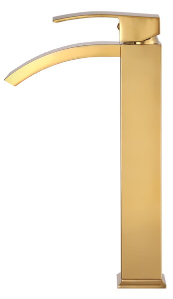 Gamma Kaskada, magas mosdócsaptelep h-310, fényes arany, GMA-BKAUW-GD