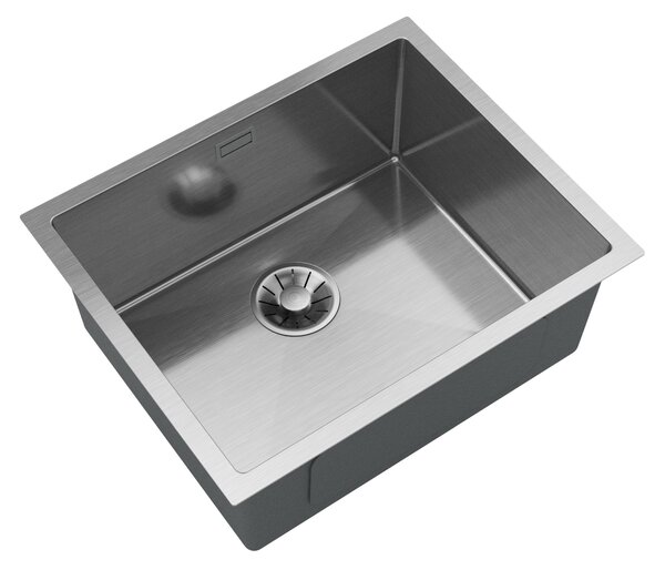 Gamma Gamma, 1 rekeszes rozsdamentes mosogató 540x440x210 mm, acél, GMA-S5444-CH