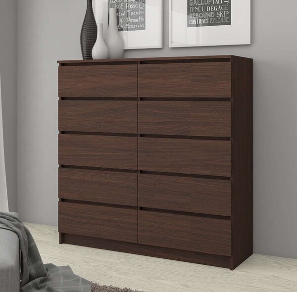 10 fiókos komód P121_120 - wenge