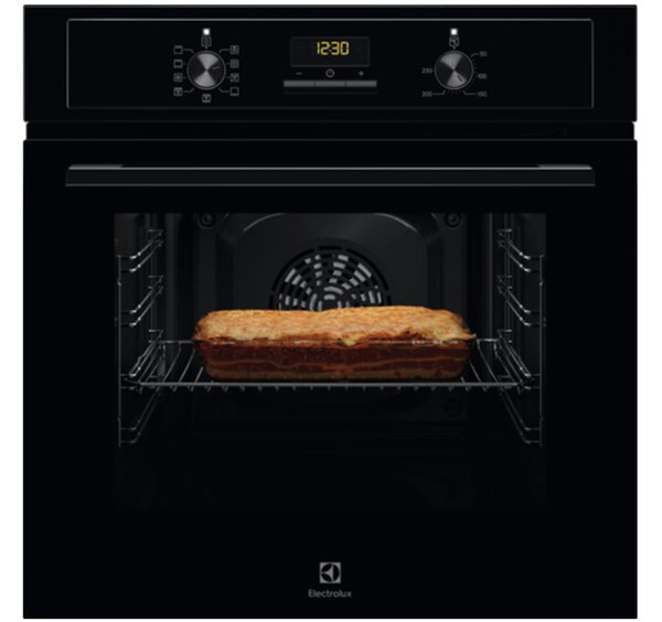 Electrolux EOF3H50BK Beépíthető sütő + Electrolux EHF6547FXK Beépíthető kerámia főzőlap
