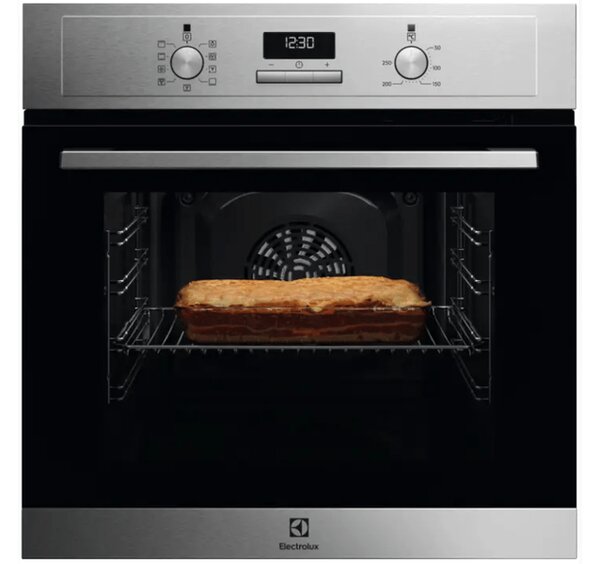 Electrolux EOF3H40BX Beépíthető sütő + Electrolux EHF6241FOK Beépíthető kerámia főzőlap