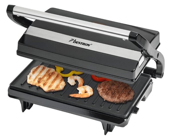 Bestron APM123Z Panini grillsütő, fekete