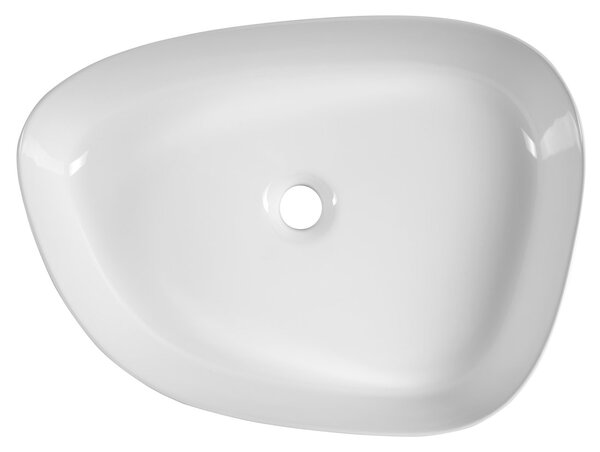 Aqualine Aqualine, Kerámia asztali mosdó, 55x42 cm, fehér, 55421