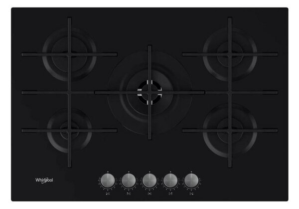Whirlpool GOWL728NB Beépíthető gáz főzőlap