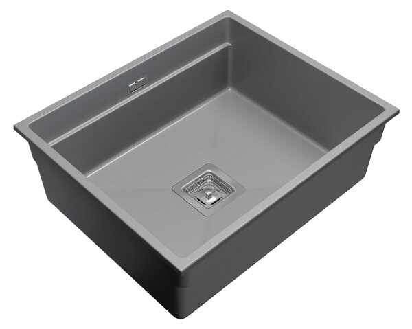 Gamma Decor 6050, 1 rekeszes gránit mosogató 600x500x220 mm, szürke, GMA-ZLE000114