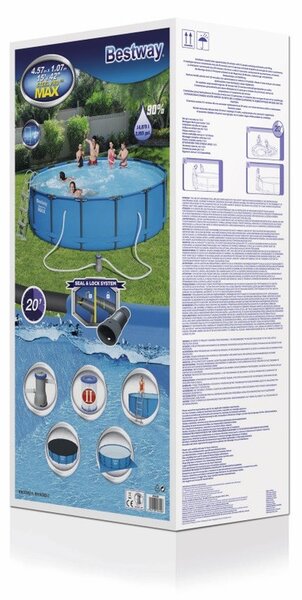 BESTWAY Steel Pro MAX Set medence 457 x 107 [cm]