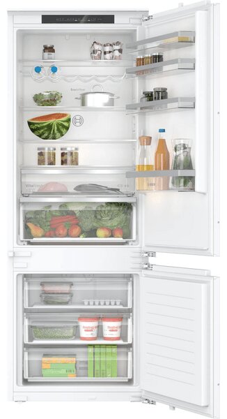 Bosch KBN96VFE0 Beépíthető alulfagyasztós kombinált hűtőszekrény