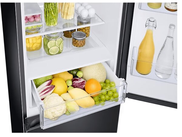Samsung RB34C672DBN/EF Alulfagyasztós kombinált hűtőszekrény
