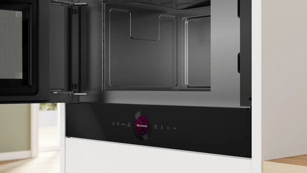 Bosch BFL7221B1 Beépíthető mikrohullámú sütő, fekete
