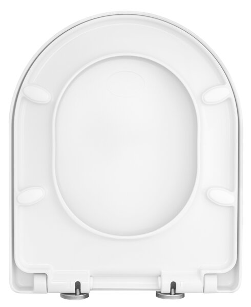 Gamma Sewilla D4, WC-ülőke 420x345mm, SoftClose, fehér fényes, GMA-D4