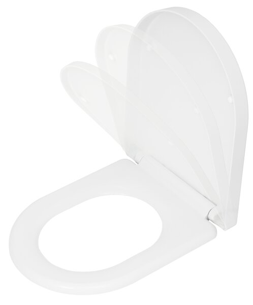 Gamma Sewilla D4, WC-ülőke 420x345mm, SoftClose, fehér fényes, GMA-D4