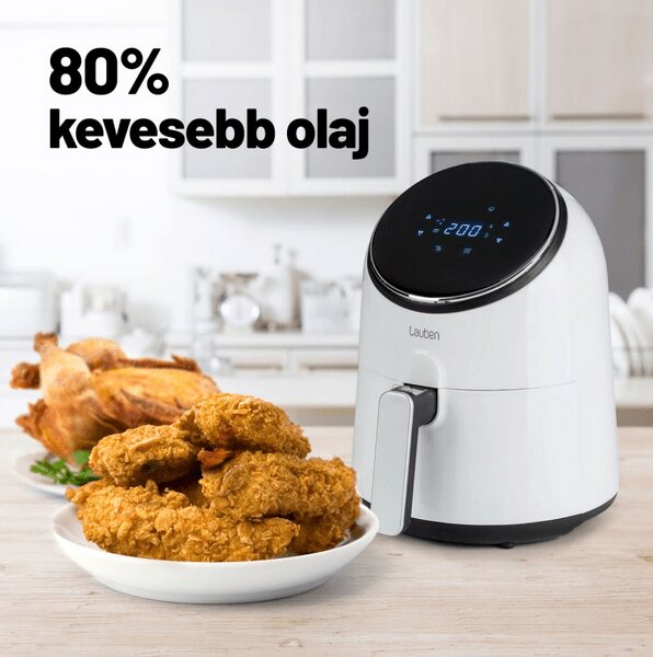 Lauben 2500WT Air Fryer, fehér
