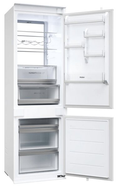 Haier HBW7518C Beépíthető kombinált hűtőszekrény