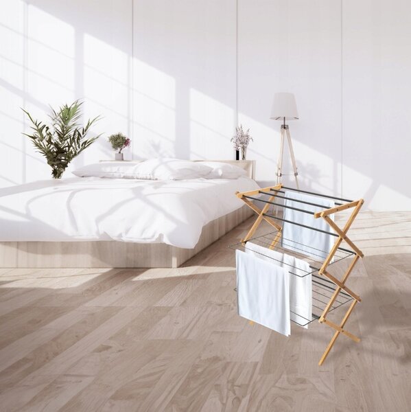 Erga Aurora Plus, ruhaszárító állvány 69x49,5x97 cm, álló, barna-fekete, ERG-SEP-1265SUAURPLUD