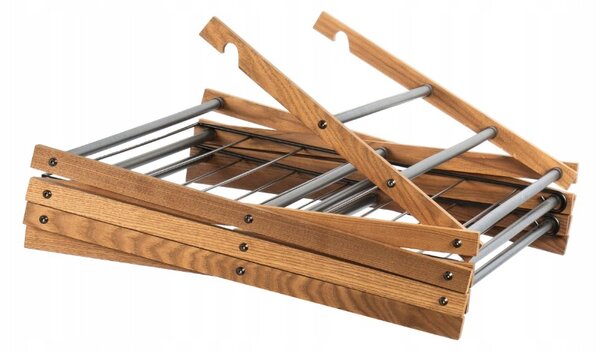 Erga Aurora Plus, ruhaszárító állvány 69x49,5x97 cm, álló, barna-fekete, ERG-SEP-1265SUAURPLUD