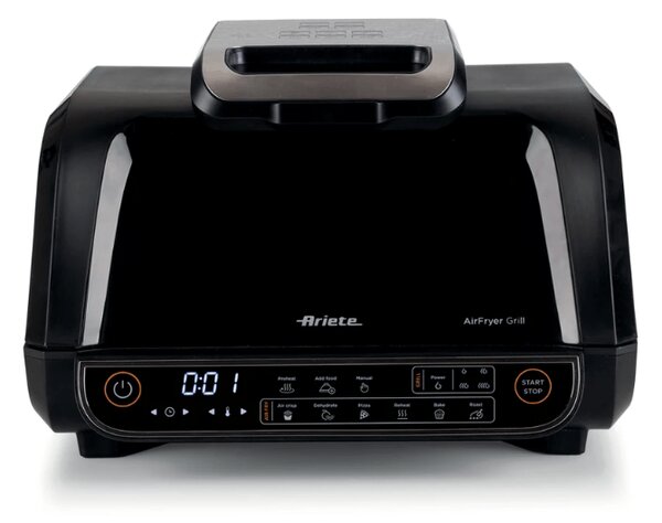 Ariete 4635 Air Fryer Grill forrólevegős sütő, fekete