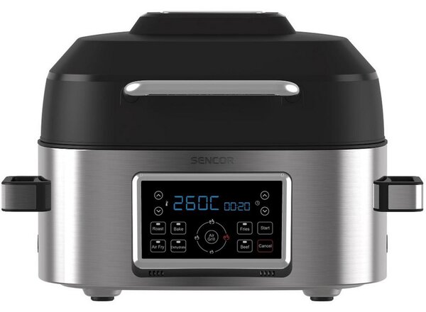 Sencor SBG 8900SS Többfunkciós forrólevegős fritőz/grill