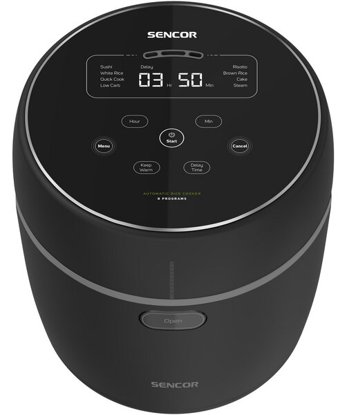 Sencor SRM 0671BK Low Carb Rizsfőzőgép, fekete