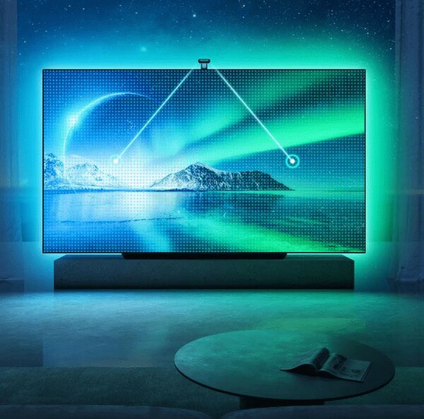 Govee 75-85" TV háttérvilágítás két kamerával (H605C312)