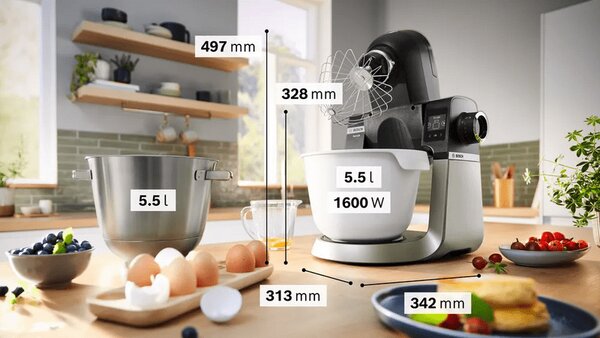 Bosch MUMS6ZS23D Konyhai robotgép mérleggel