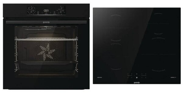 Gorenje BOP6737E02BK Beépíthető sütő + GI601FMC Indukciós főzőlap szett