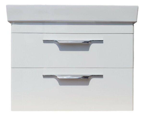 TMP LUX 80 fali fürdőszobabútor - CeraStyle SHARP - 37300 mosdóval - 80 x 48 cm
