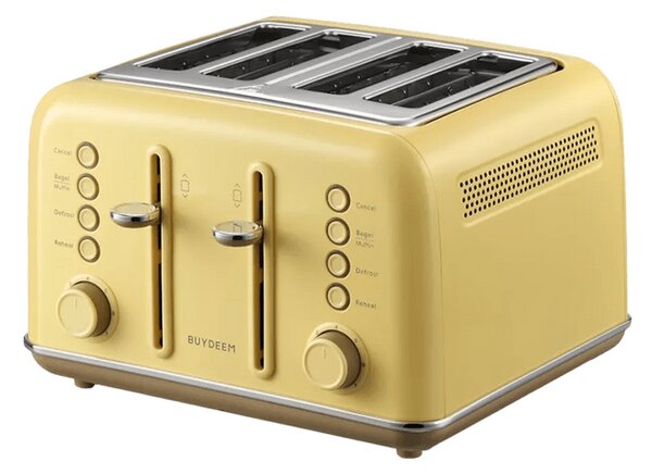 Buydeem DT640E-MY/EU Kenyérpirító, sárga