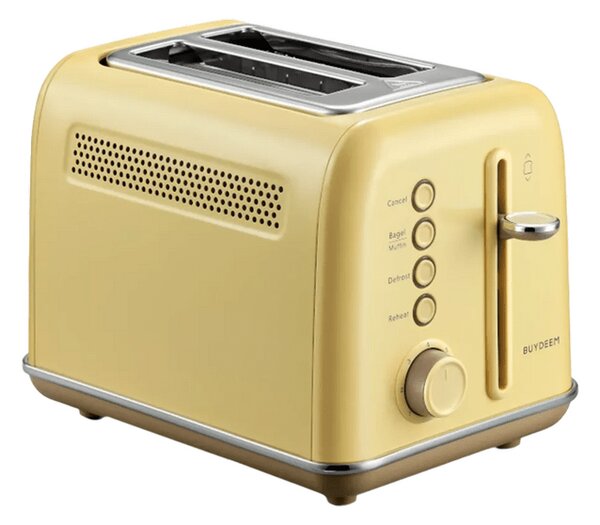 Buydeem DT620E-MY/EU Kenyérpirító, sárga