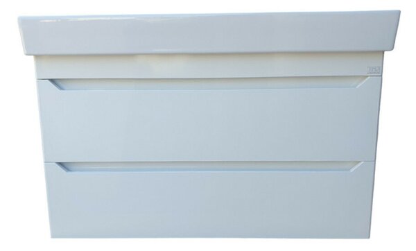 TMP SHARP 100 fali fürdőszobabútor - CeraStyle SHARP - 37500 - 1 csaplyukkal - 100 x 48 cm