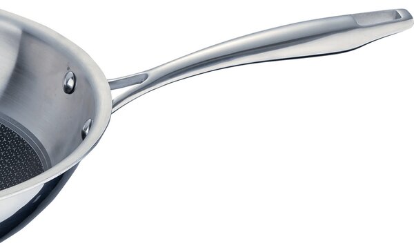 Bergner Masterpro Hi-Tech BGMP-1634 Wok serpenyő, 28x8 cm