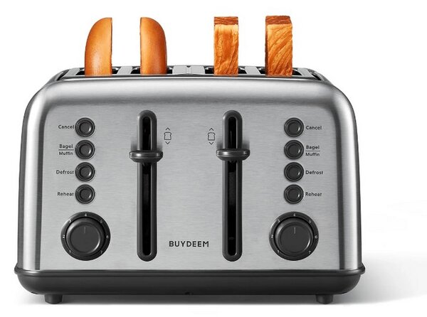 Buydeem DT640E-SS/EU Kenyérpirító, ezüst
