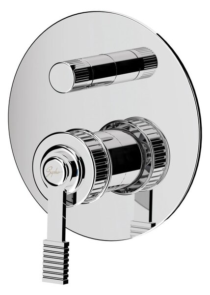 Sapho Sapho, VERSI rejtett zuhanycsaptelep, 2 kimenet, króm, RV042