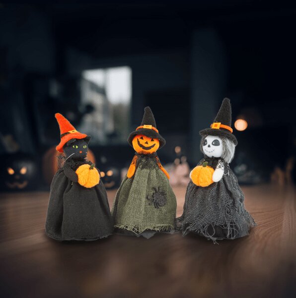 Family 56578 Halloweeni szellem/macska/tökfej