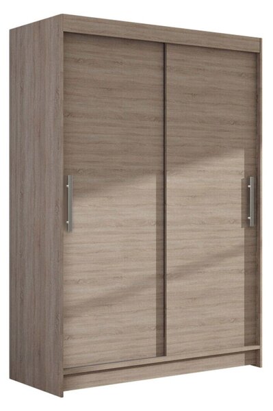 Gardróbszekrény Closico Pacron I, Laminált forgácslap, 200x120x58cm, Triufel tölgy