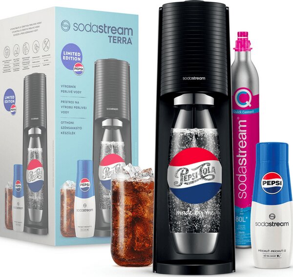 SodaStream Terra Black Pepsi Megapack (42008355)