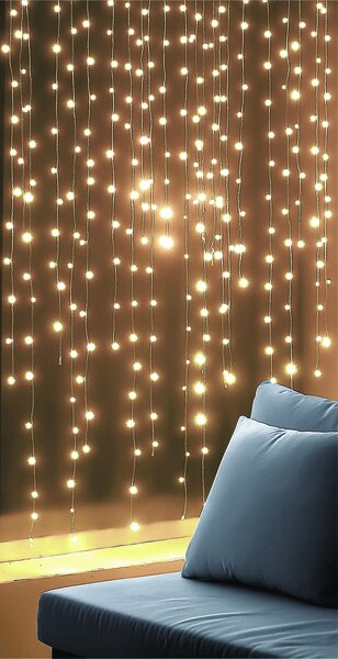 Home KIN210DWW DOT LED-es fényfüggöny, melegfehér