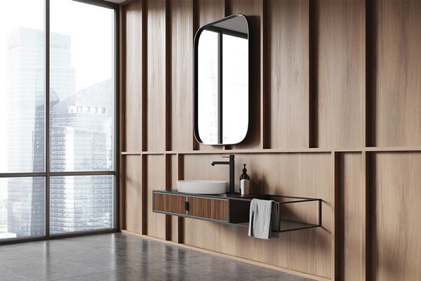Laveo Desna, asztali mosdó 480x340x110 mm, fényes fehér, LAV-VUD_6248