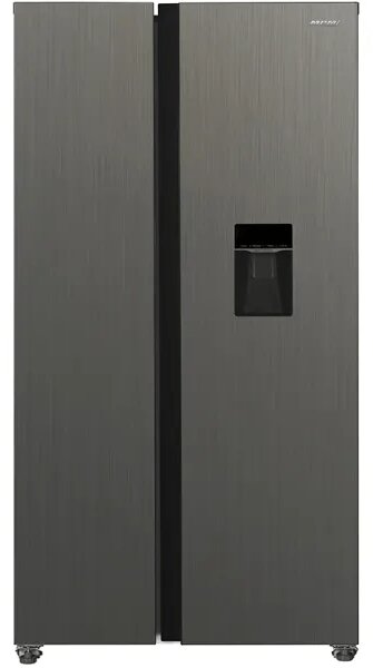 MPM MPM-439-SBS-15/ND Side by side hűtőszekrény, inox