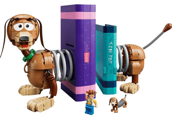 LEGO® Disney és Pixar Toy Story: Slinky kutya könyvtámasz (43301)