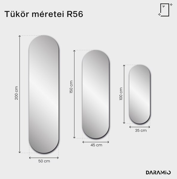 Szivárványos tükör – Pure Collection R56