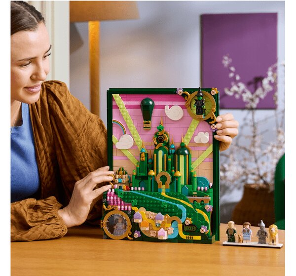 LEGO® Wicked Emerald City fali dekoráció (75685)