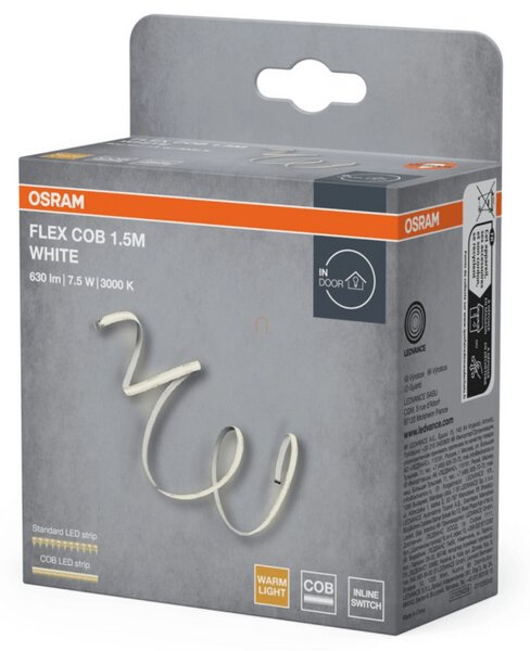 Osram Flex COB 1.5M LED szalag melegfehér fénnyel