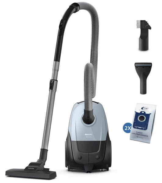 Philips XD1142/10 Series 2000 porzsákos porszívó, világoskék