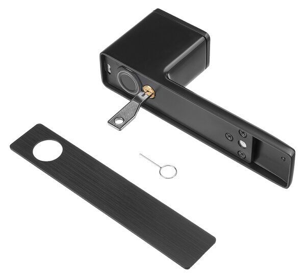 Kuchinox Tocco, elektronikus ujjlenyomat- vagy kulcszáras kilincs, fekete, LAV-KCC_900D